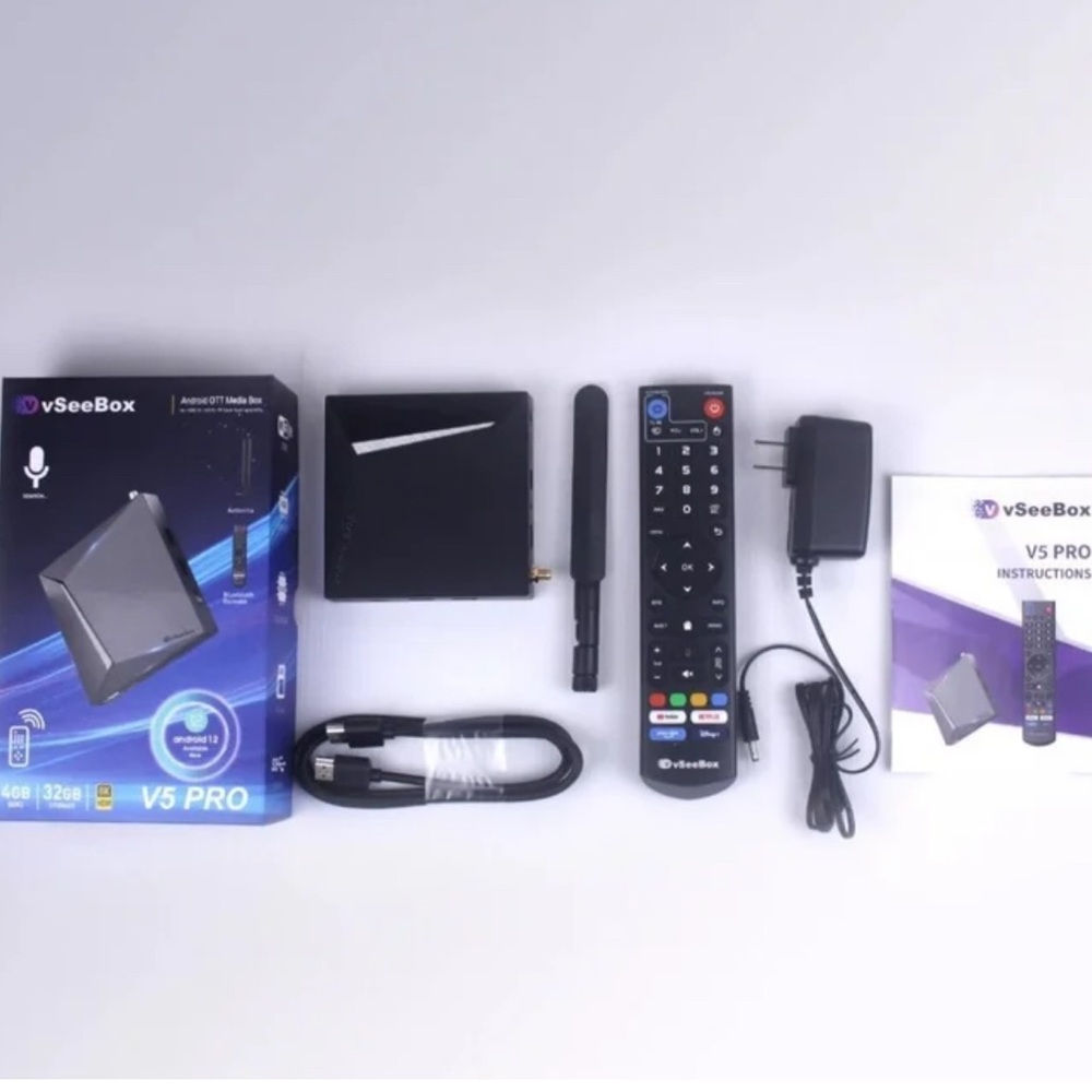VSeeBox V5 Pro Streaming Device Set